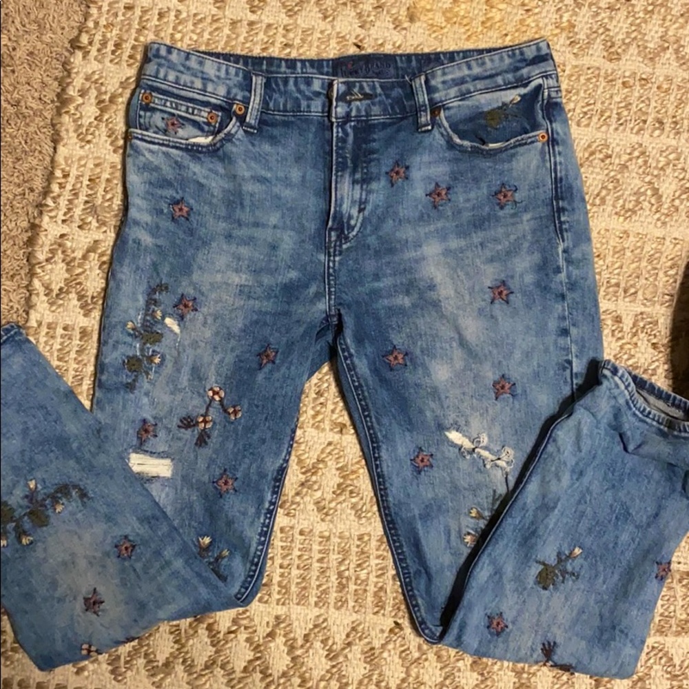 Lucky brand high wasted jeans